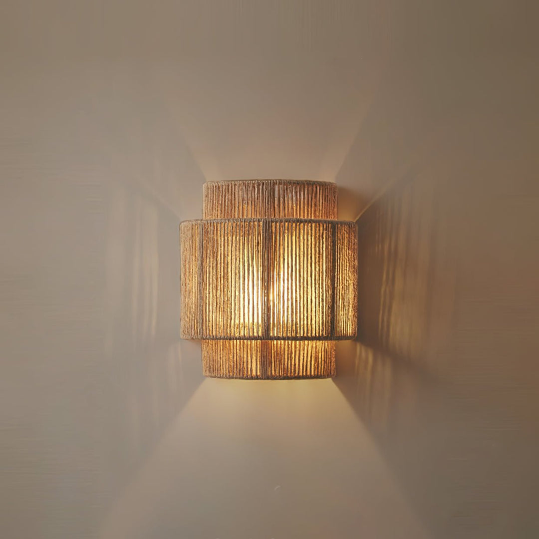 Rustic Weave Wall Lamp - Vakkerlight