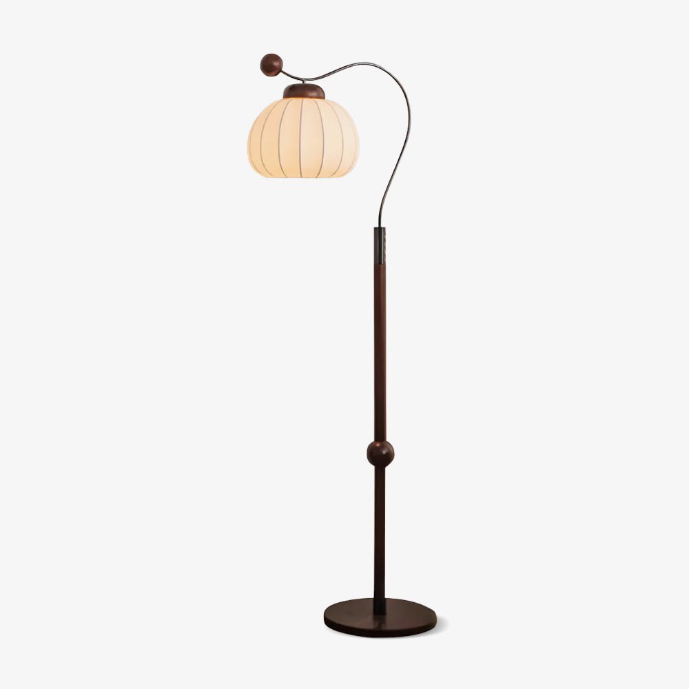 Silk Globe Floor Lamp - Vakkerlight