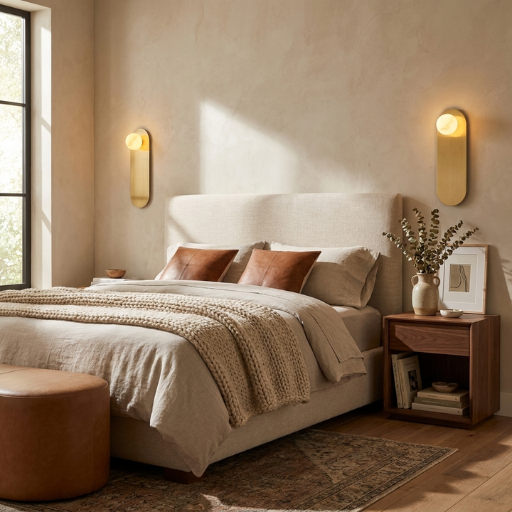 Sasso Spanish Alabaster Wall Sconce