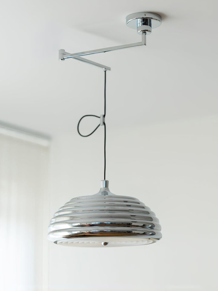 Saturno Chrome Pendant Lamp - Vakkerlight