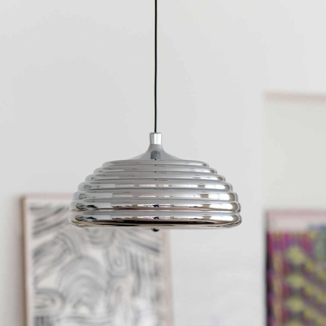 Saturno Chrome Pendant Lamp - Vakkerlight