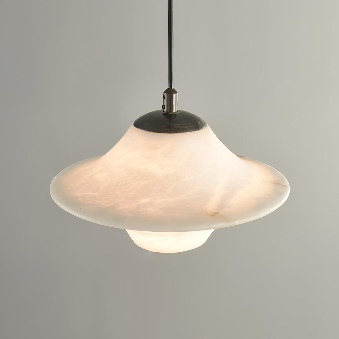 Saucer Alabaster Pendant Light - Vakkerlight