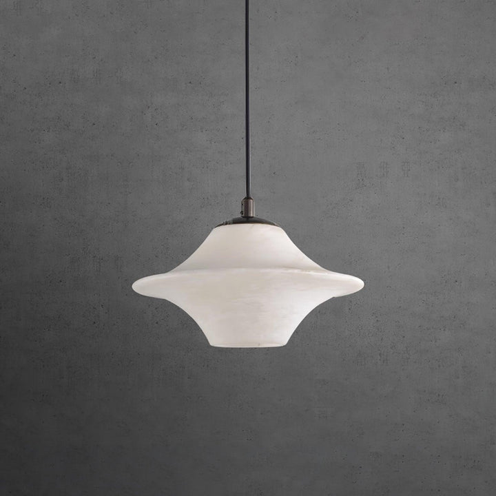 Saucer Alabaster Pendant Light - Vakkerlight