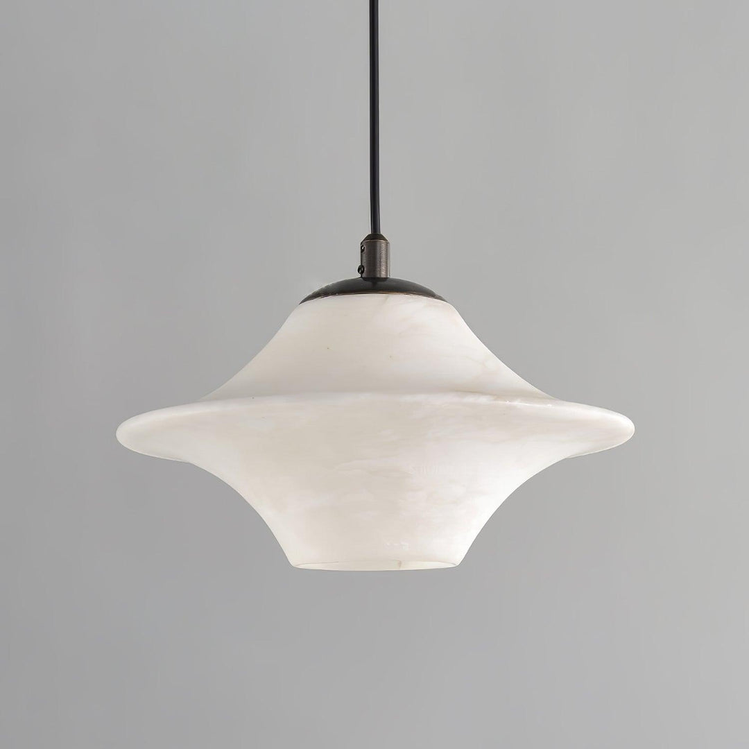 Saucer Alabaster Pendant Light - Vakkerlight