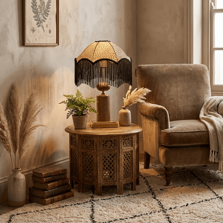 Savanna Fringe Table Lamp - Vakkerlight