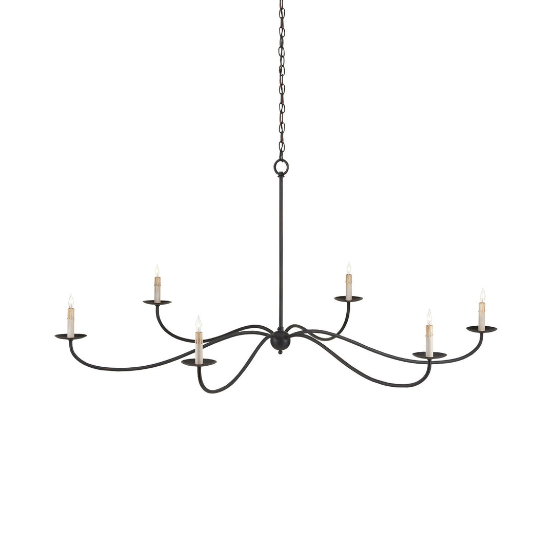 Crescent Wrought Chandelier – detail 19