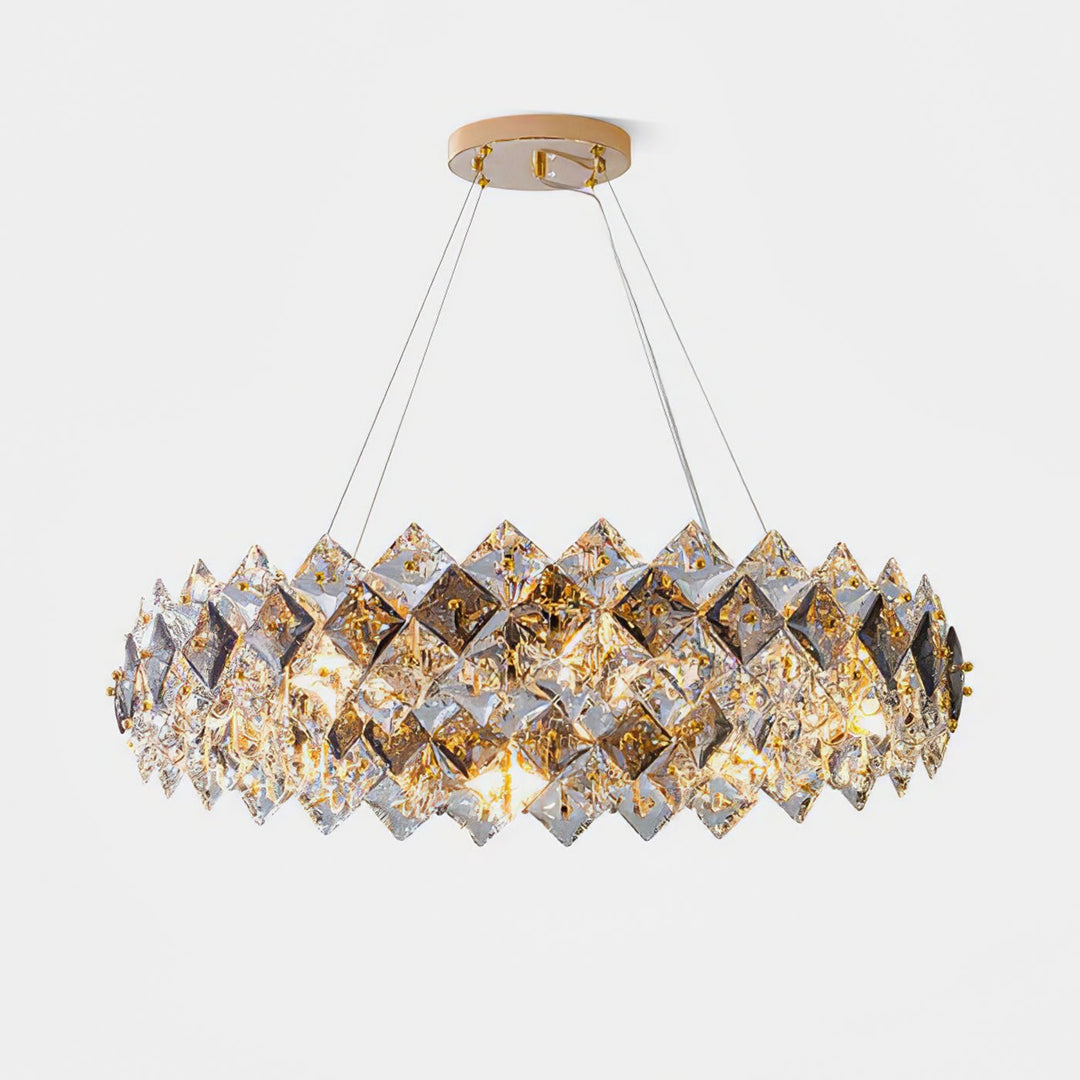 Scale Crystal Round Chandelier - Vakkerlight