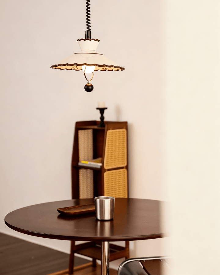 Scalloped Edge Pendant Lamp - Vakkerlight