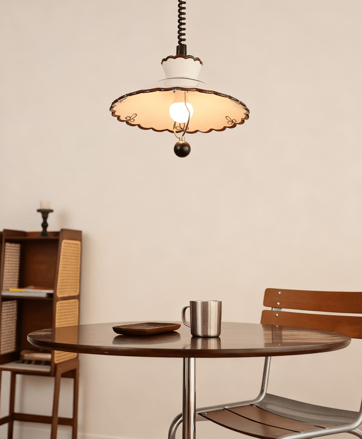 Scalloped Edge Pendant Lamp - Vakkerlight