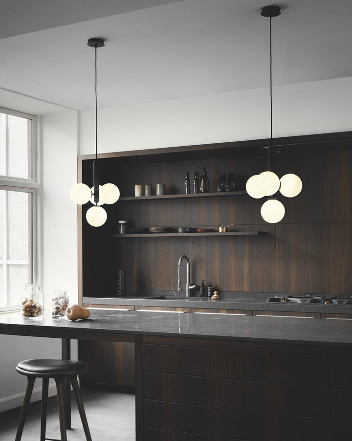 Scandiluxe Brass Pendant Swag Light - Vakkerlight