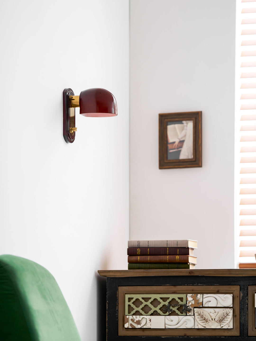 Scarlet Dome Wall Sconce - Vakkerlight