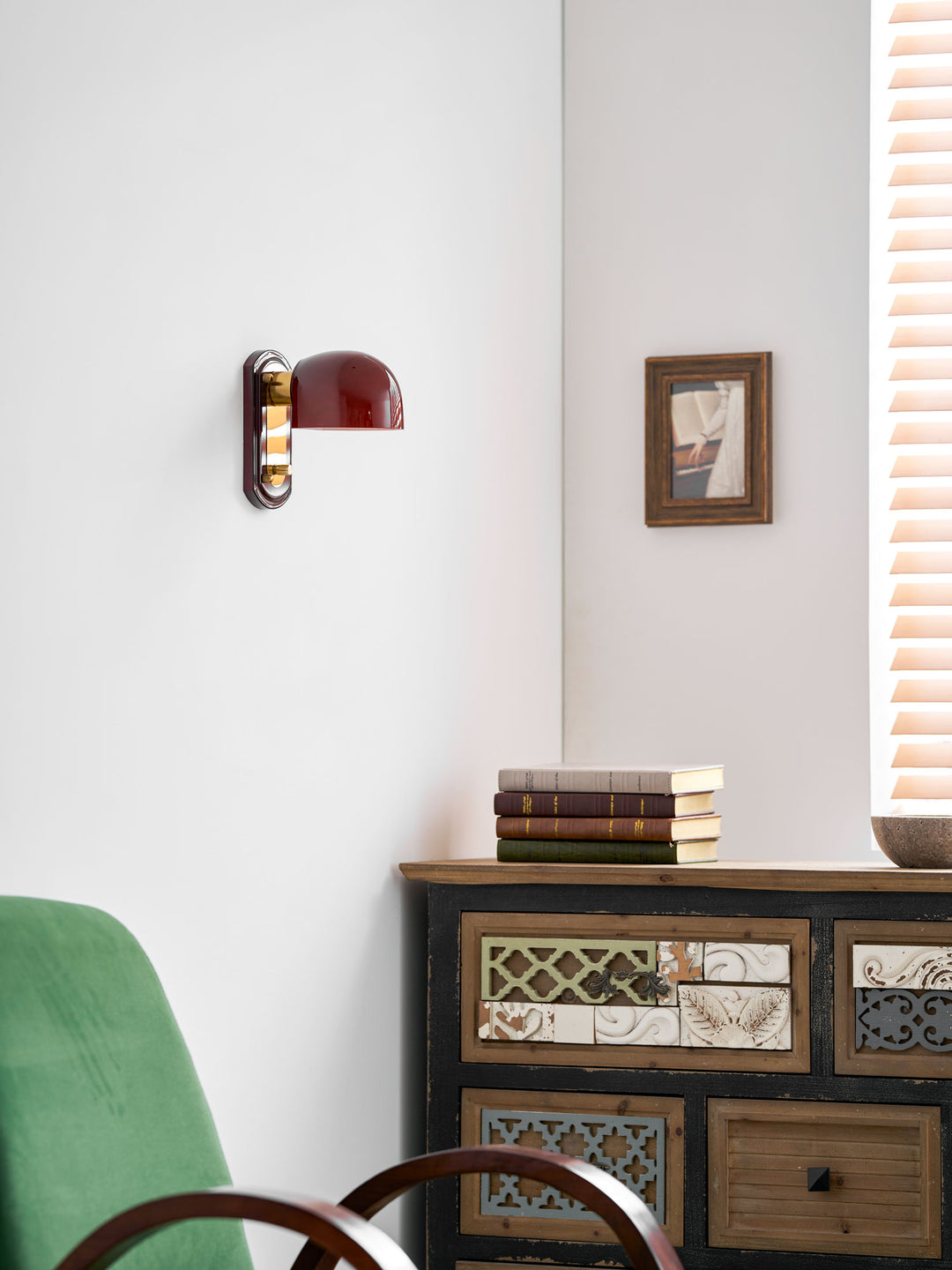 Scarlet Dome Wall Sconce - Vakkerlight