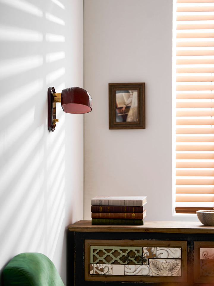 Scarlet Dome Wall Sconce - Vakkerlight