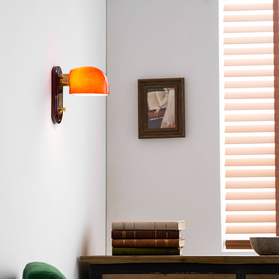 Scarlet Dome Wall Sconce - Vakkerlight