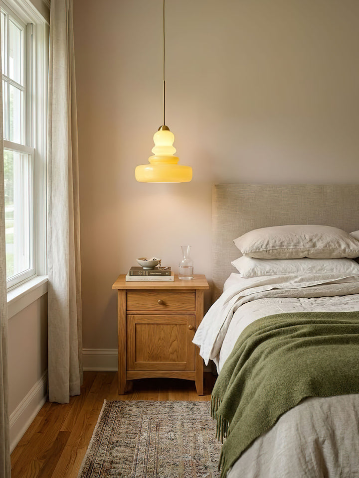 Schoolhouse Glass Pendant Light - Vakkerlight