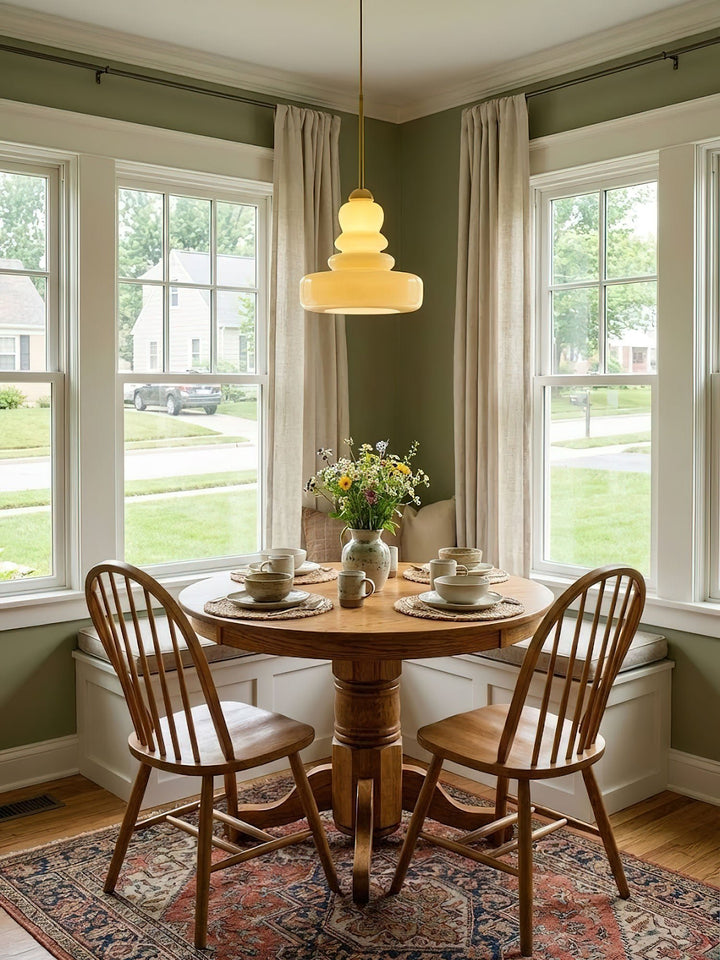 Schoolhouse Glass Pendant Light - Vakkerlight