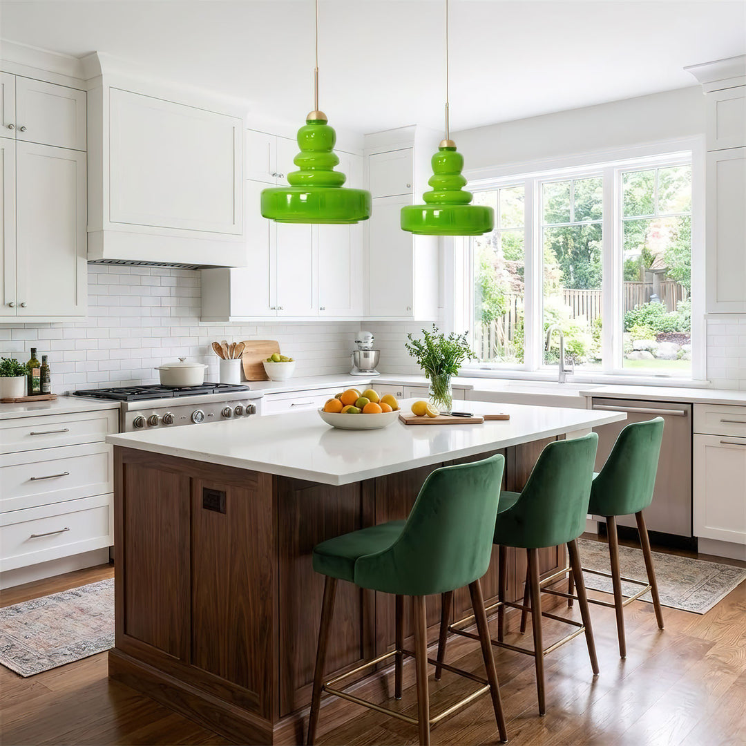 Schoolhouse Glass Pendant Light - Vakkerlight