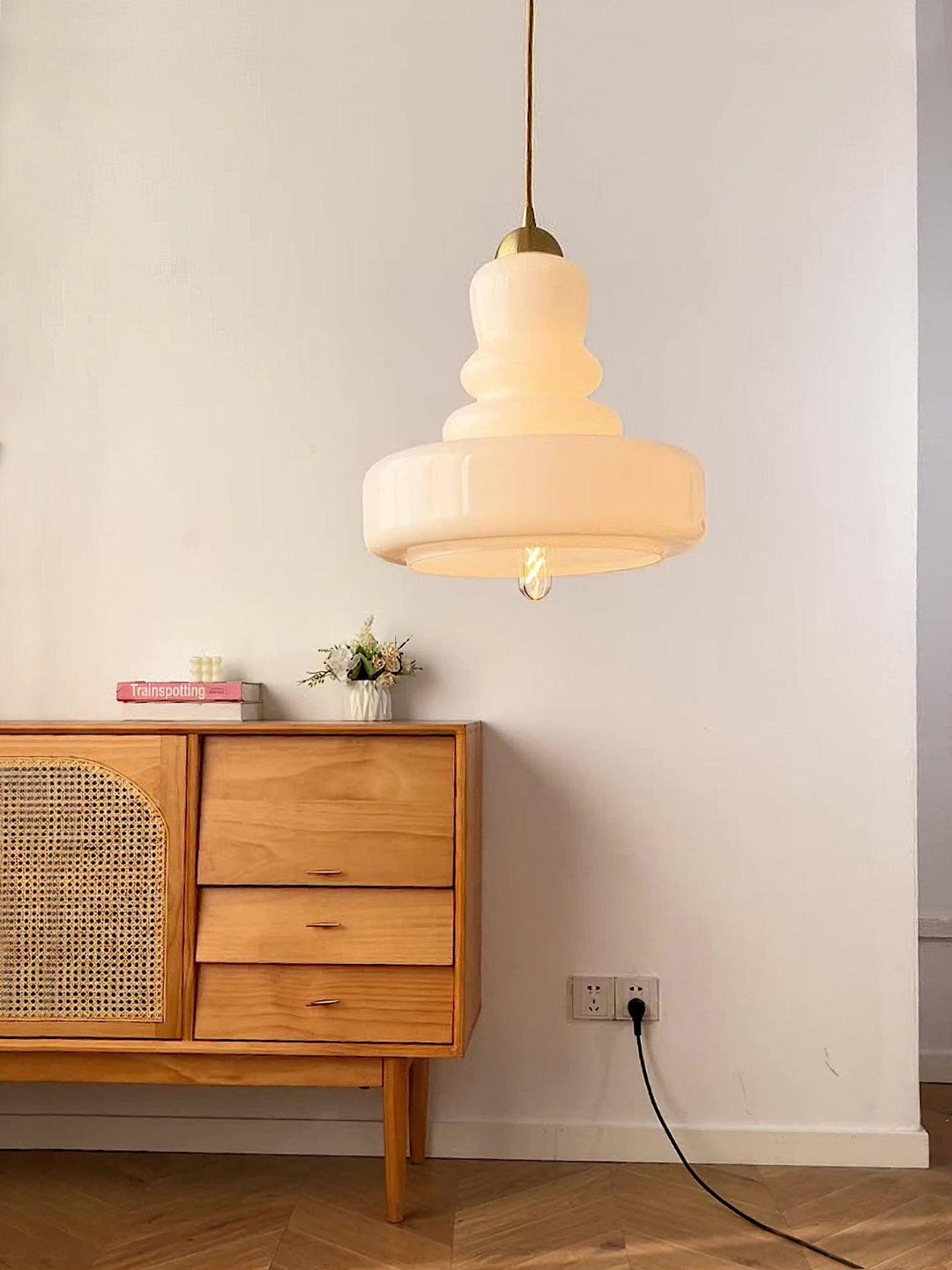 Schoolhouse Glass Pendant Light - Vakkerlight