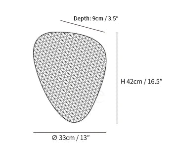 Applique Screen Cannage — Dimension drawings 1