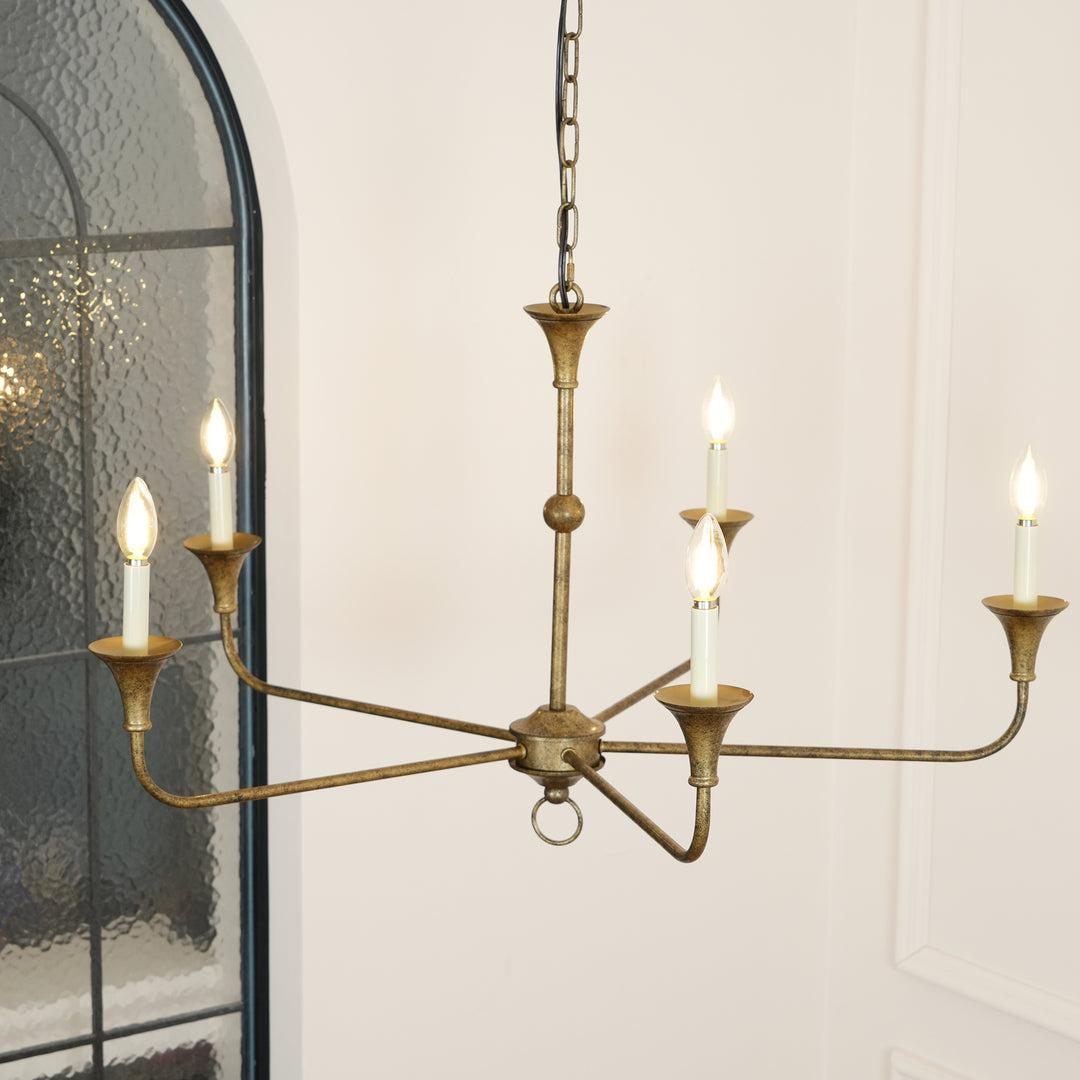 Elara Candle Chandelier - Vakkerlight