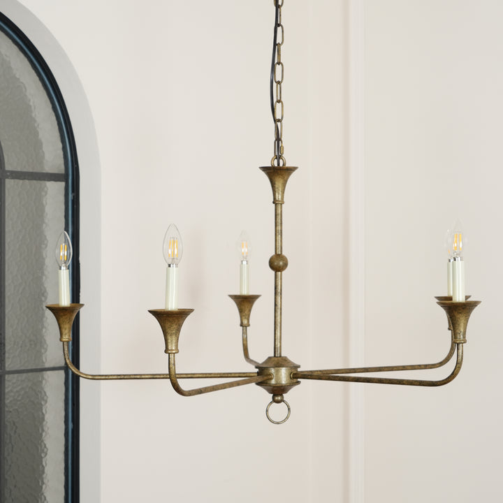 Elara Candle Chandelier - Vakkerlight