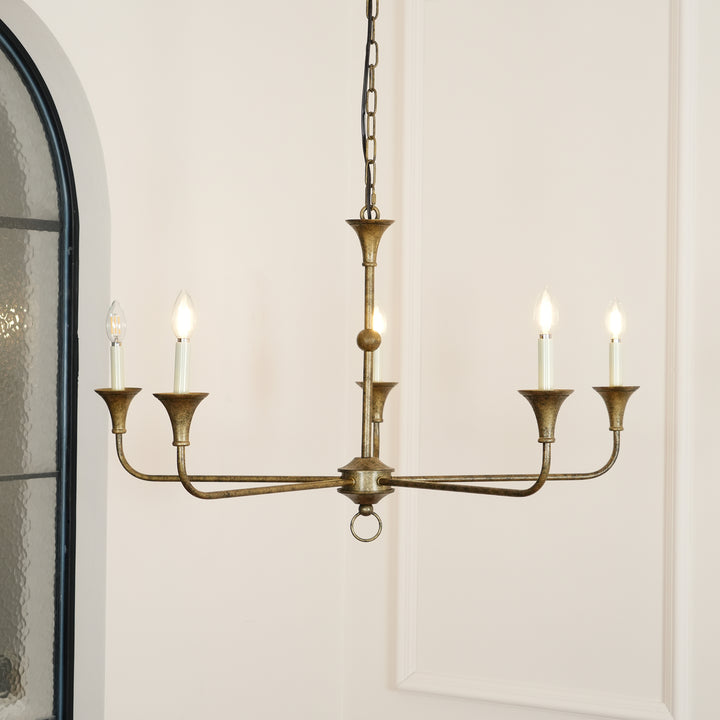 Elara Candle Chandelier - Vakkerlight