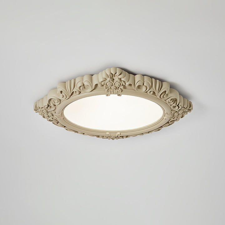 Sculpted Resin Ceiling Lamp - Vakkerlight