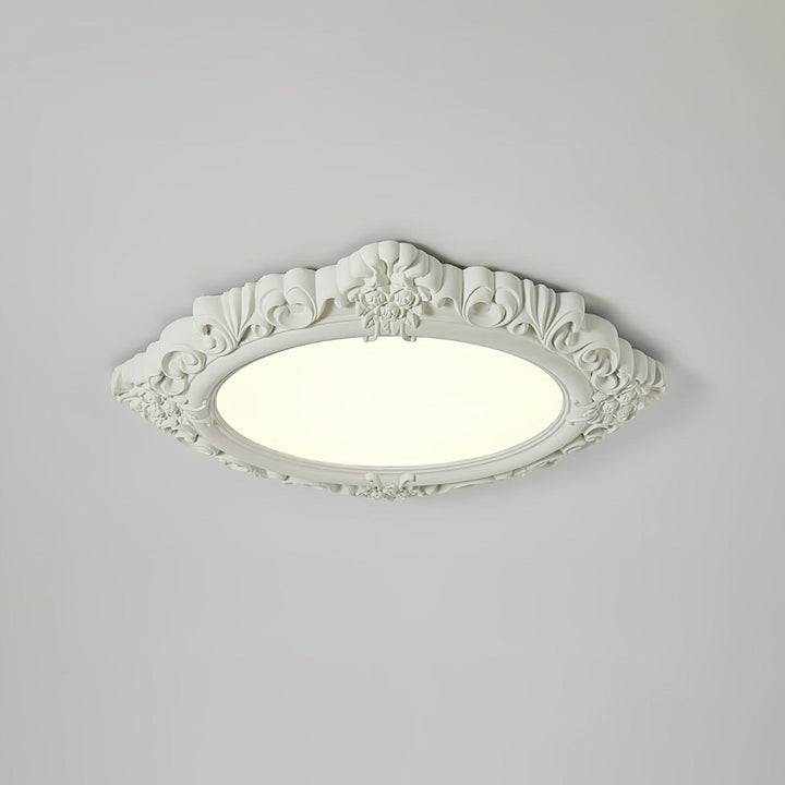 Sculpted Resin Ceiling Lamp - Vakkerlight