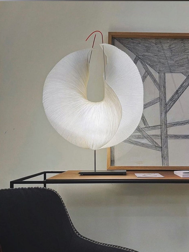 Sculptural Pleated Paper Lamp - Vakkerlight