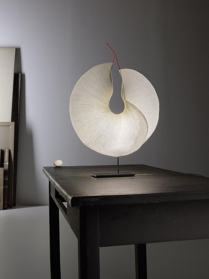 Sculptural Pleated Paper Lamp - Vakkerlight