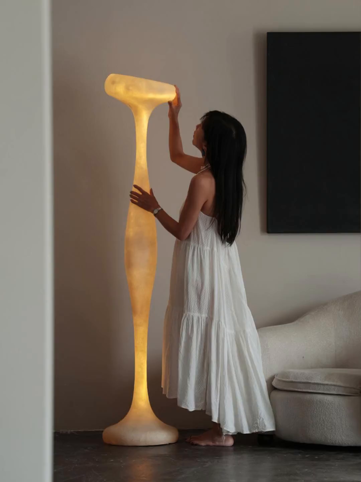 Sculptural Tall Floor Lamp - Vakkerlight