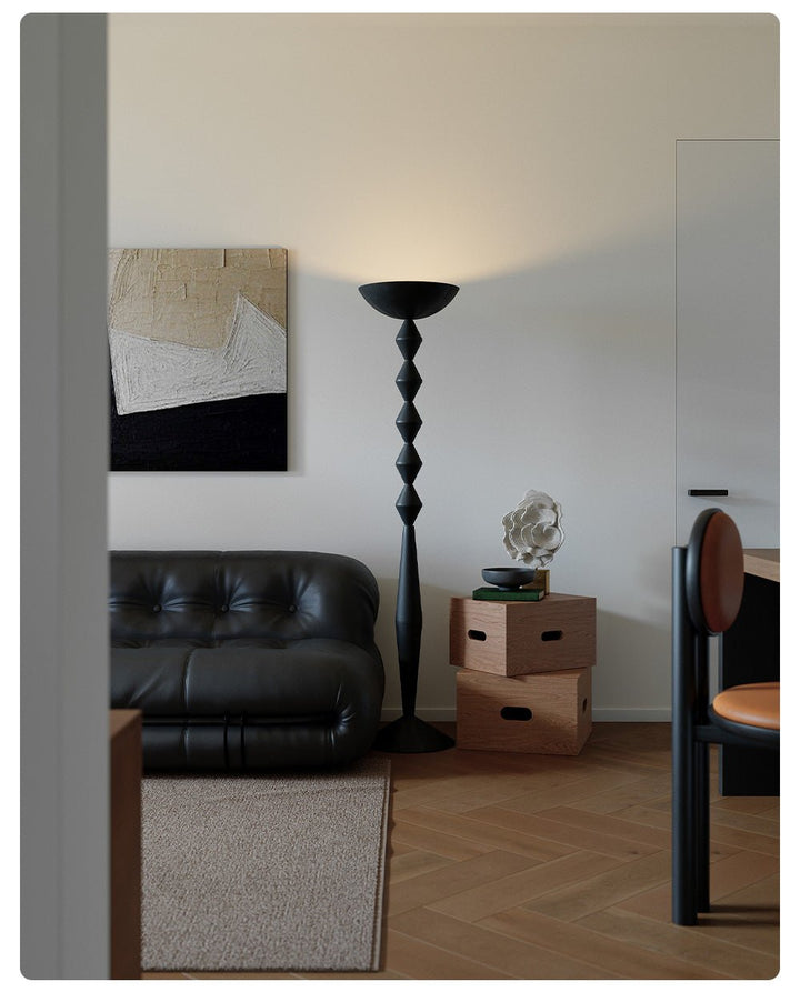 Sculptural Geometric Stack Floor Lamp - Vakkerlight