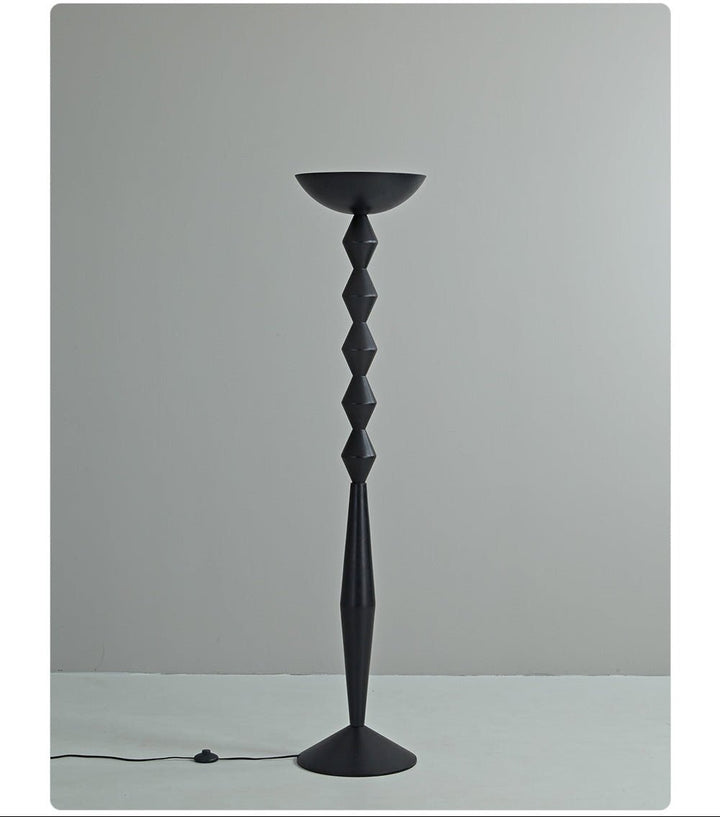 Sculptural Geometric Stack Floor Lamp - Vakkerlight