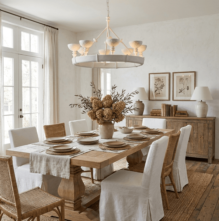Sculptural Plaster Chalice Chandelier - Vakkerlight