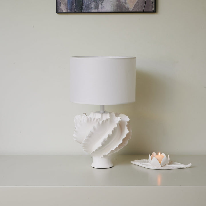 Sculptural Shell Inspired Table Lamp - Vakkerlight