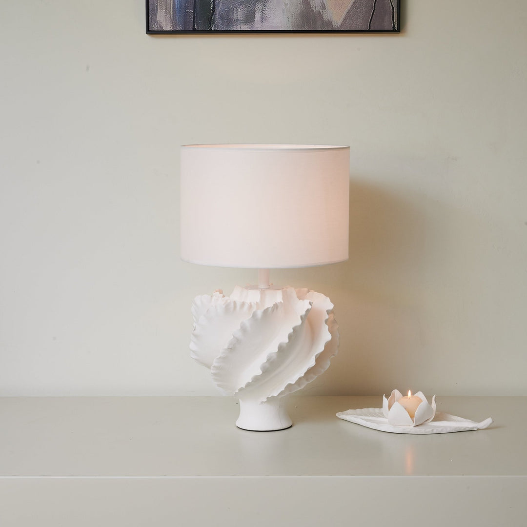 Sculptural Shell Inspired Table Lamp - Vakkerlight