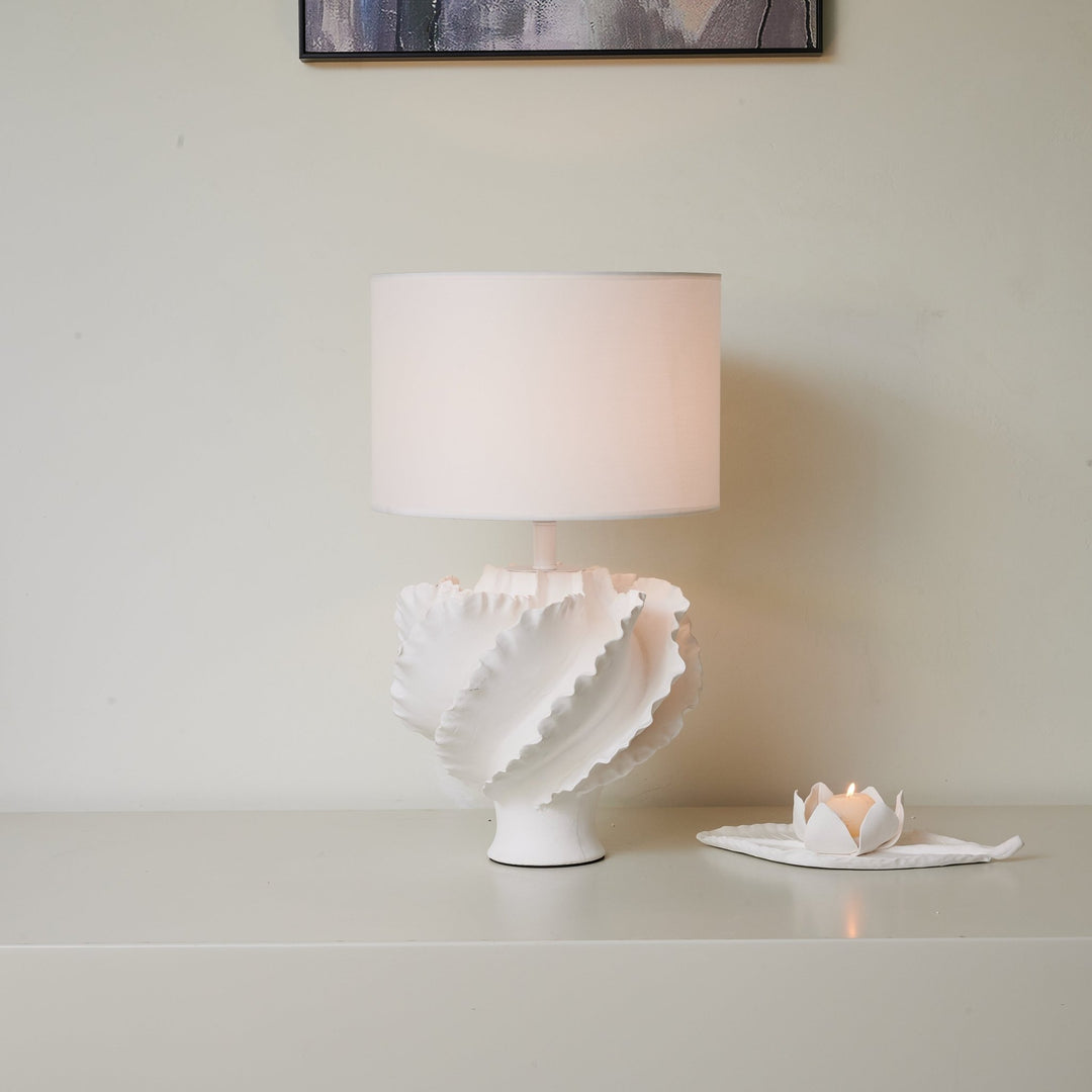Sculptural Shell Inspired Table Lamp - Vakkerlight