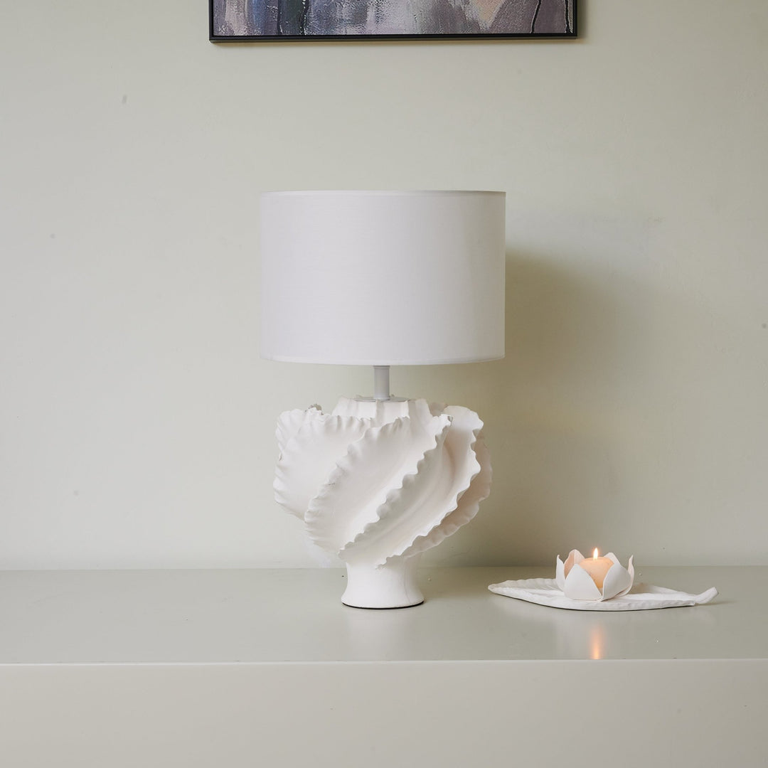 Sculptural Shell Inspired Table Lamp - Vakkerlight