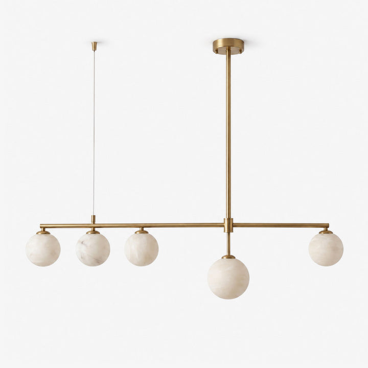 Seesaw Alabaster Chandelier
