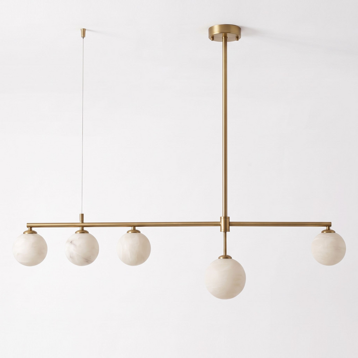 Seesaw Alabaster Chandelier