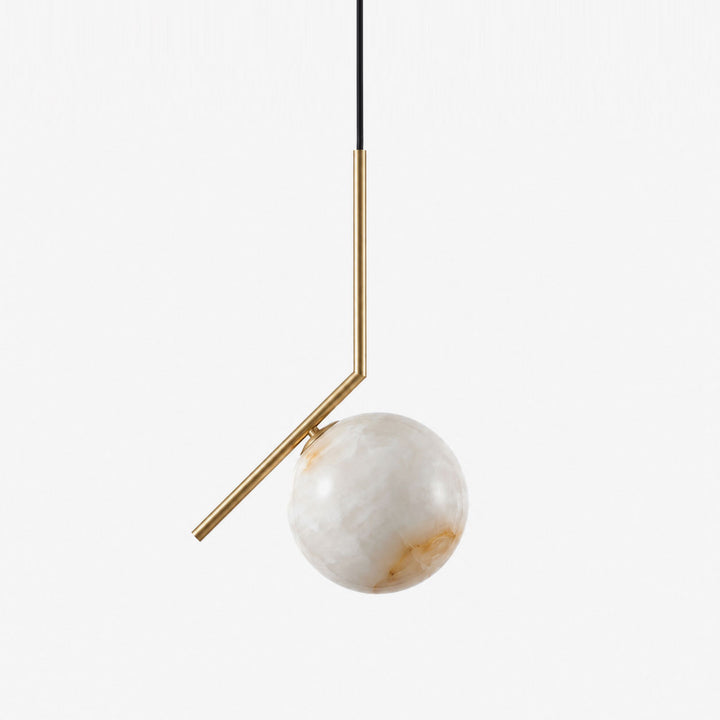 Selene Pendelleuchte aus Alabaster
