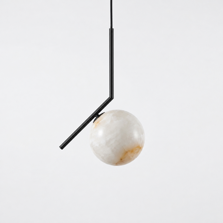 Selene Pendelleuchte aus Alabaster