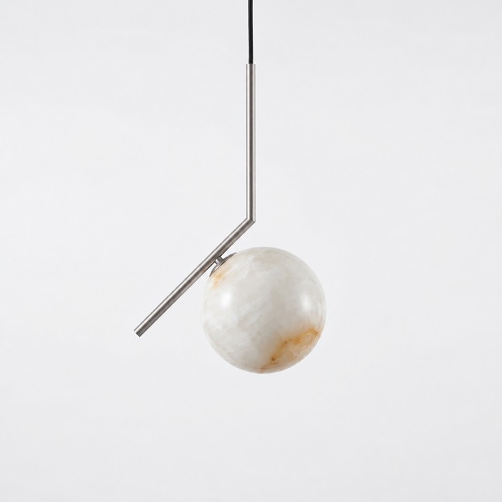 Selene Pendelleuchte aus Alabaster