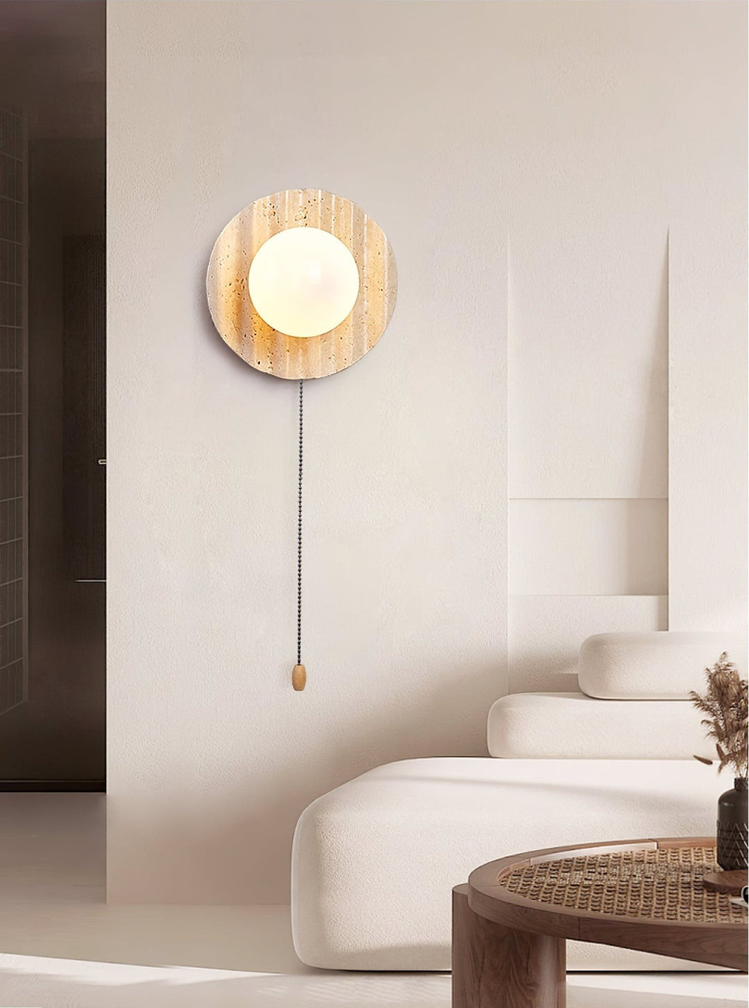 Selorar Travertine Wall Light - Vakkerlight