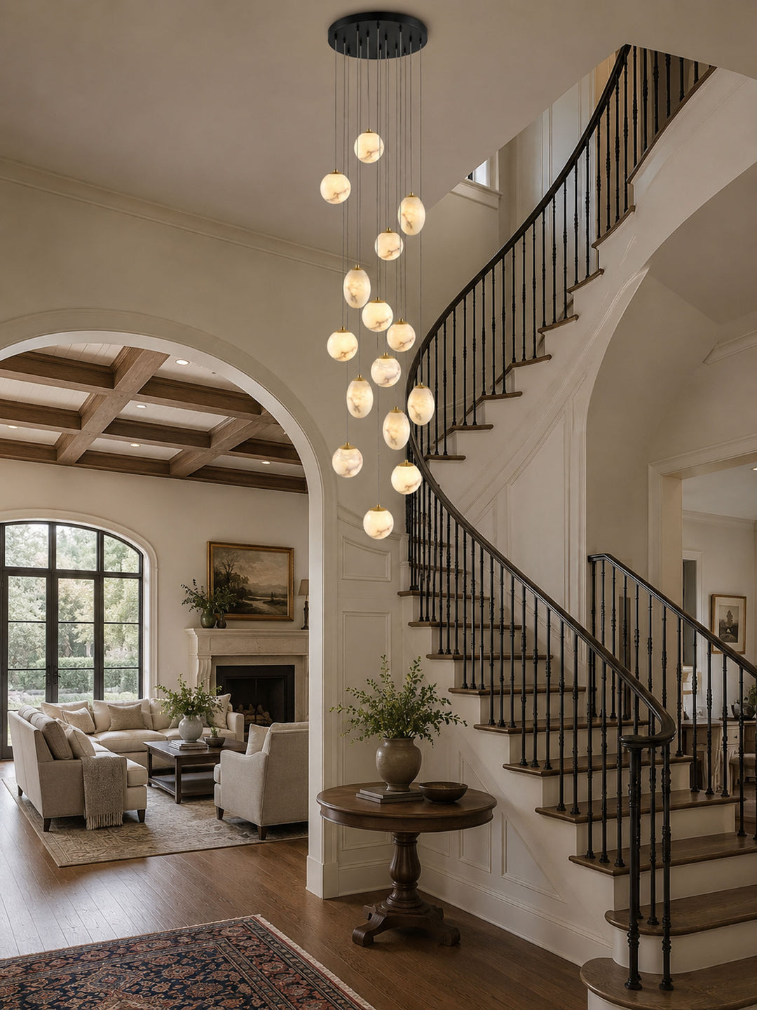 Selunia Alabaster Pendant Lamp - Vakkerlight