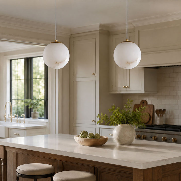 Selunia Alabaster Pendant Lamp - Vakkerlight