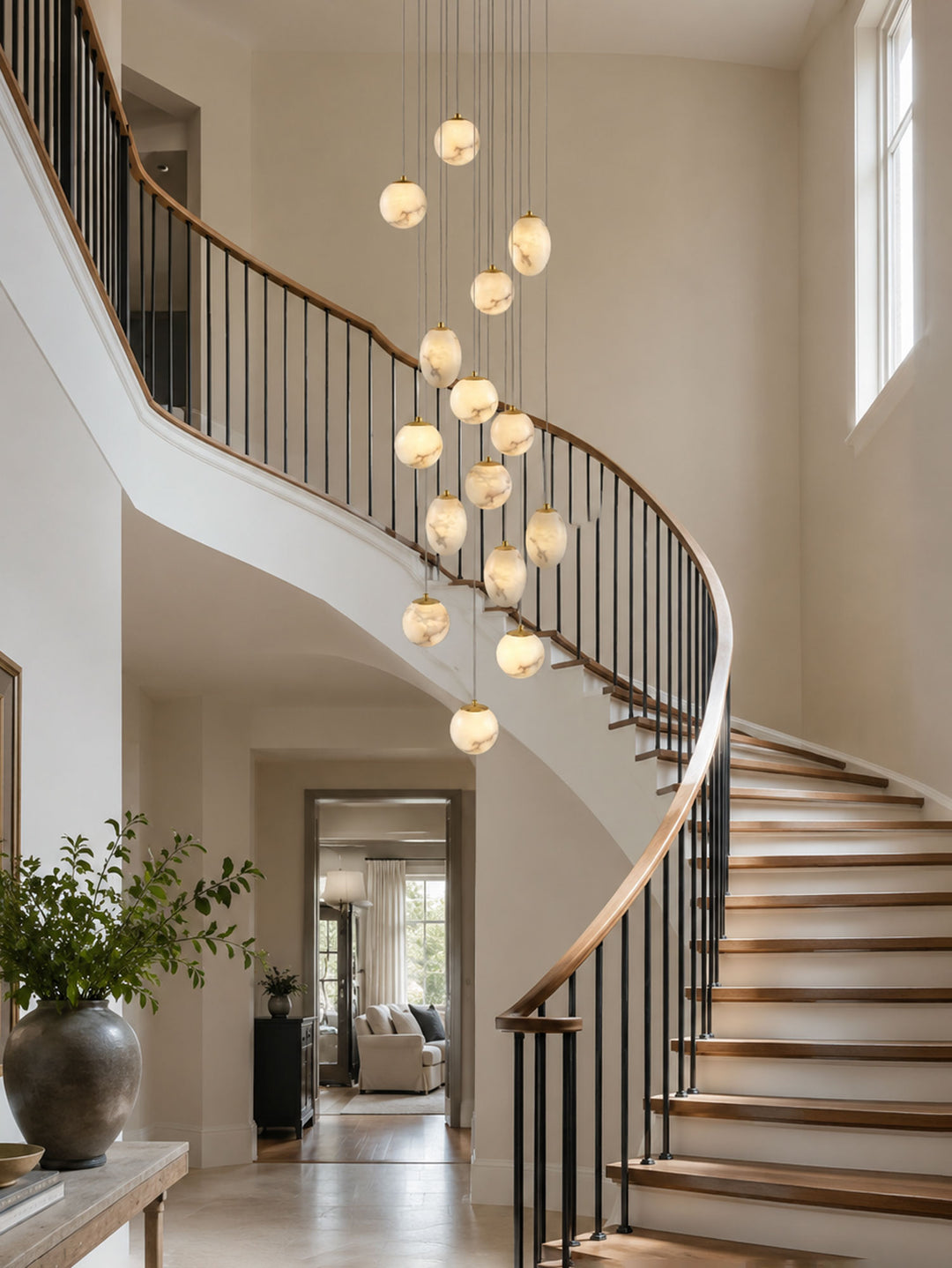 Selunia Alabaster Pendant Lamp - Vakkerlight