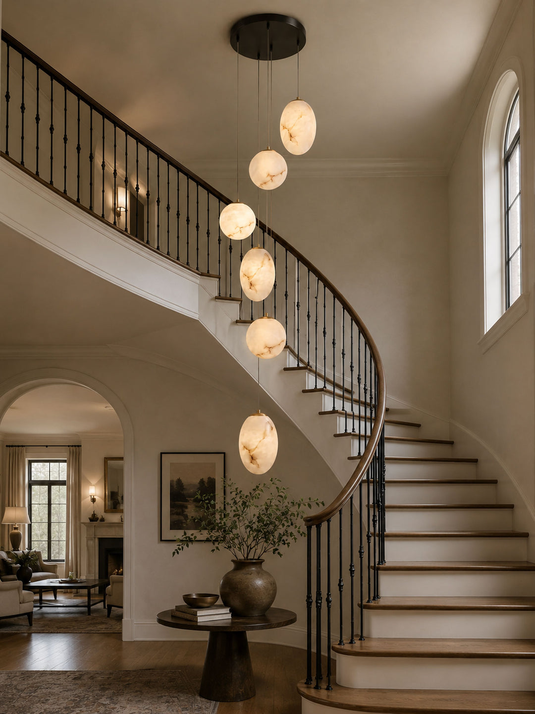 Selunia Alabaster Pendant Lamp - Vakkerlight