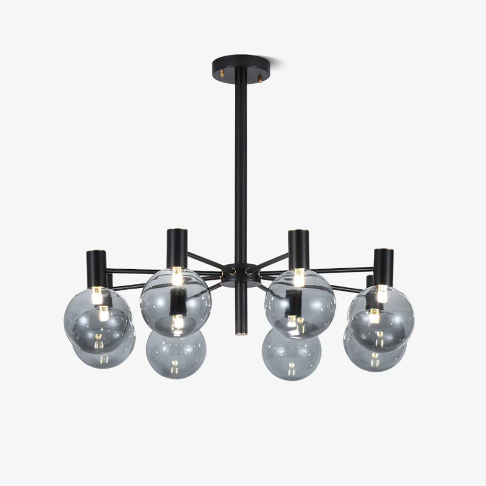 Selva Black Chandelier - Vakkerlight