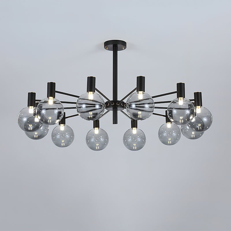 Selva Black Chandelier - Vakkerlight